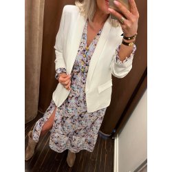 Rozy Blazer- White