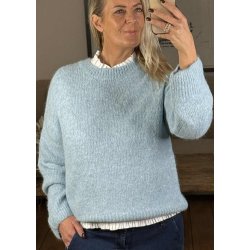 Saggia ls lo Pullover- winter sky m