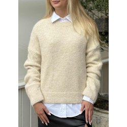 Saggia ls lo Pullover- Sandshell