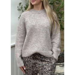 Saggia ls lo Pullover- Humus melange