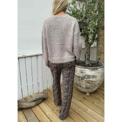 Saggia ls lo Pullover- Humus melange