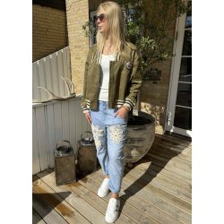 Sandy Bomber Jacket- Militare
