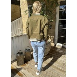 Sandy Bomber Jacket- Militare