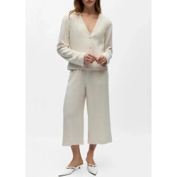 Sanne V-Neck Blazer- Sandshell