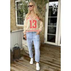 Sasha Worn Jeans- Light Blue