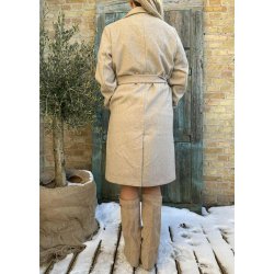 Saturn Jacket- Beige Smoke melange