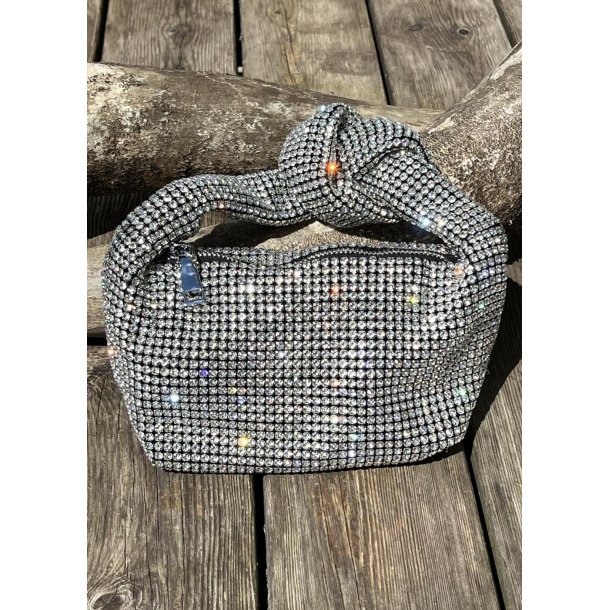 Sequin Handbag- Silver