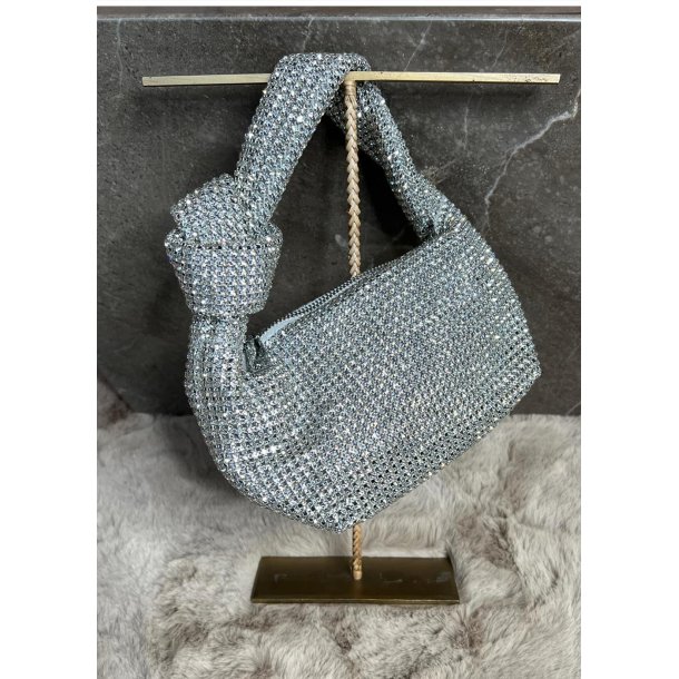 Sequin Handbag- New silver