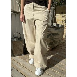 Shana Mw Barrel Pants- Humus