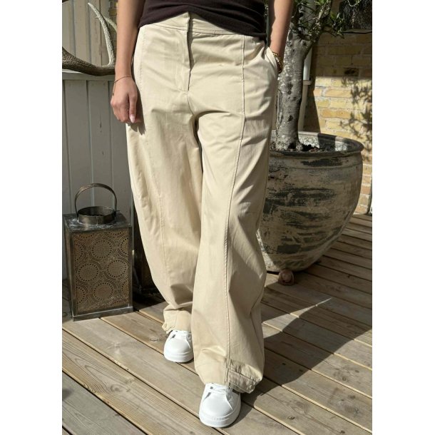 Shana Mw Barrel Pants- Humus