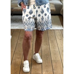 Shorts With Stone 55272-  Blue