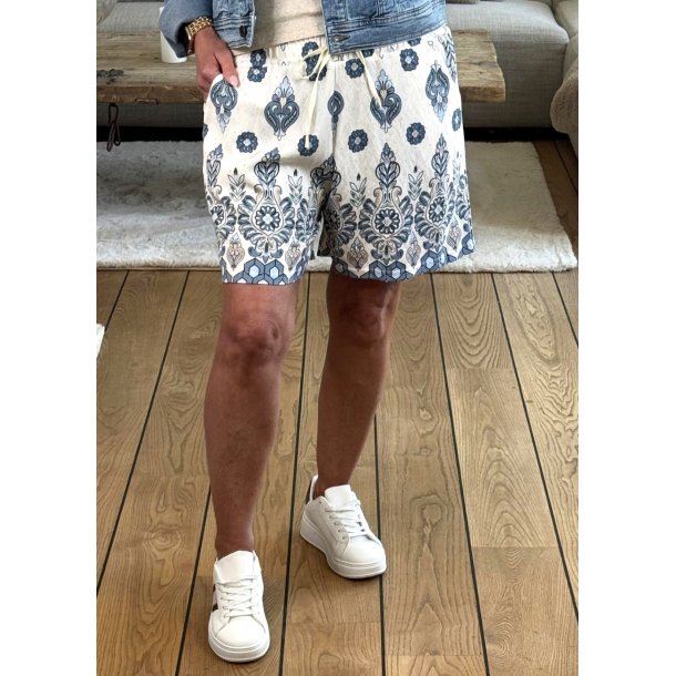 Shorts With Stone 55272-  Blue