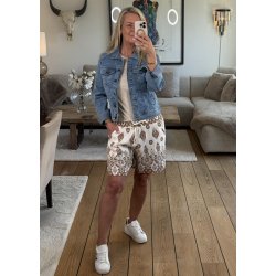 Shorts With Stone 55272-  Brown