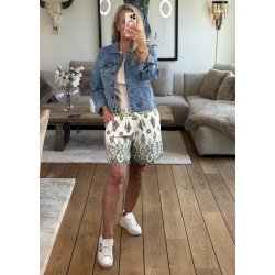 Shorts With Stone 55272-  Green