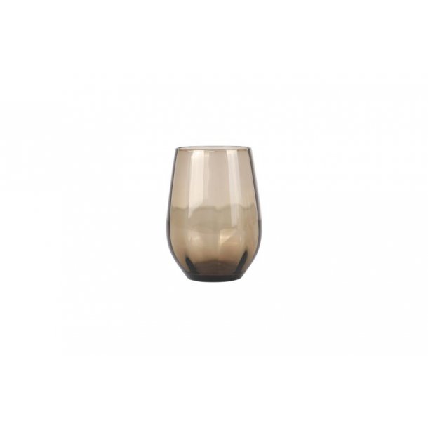 Simplicity Drinking Glass- Smoke