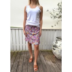 Skirt With Shorts- Purple 