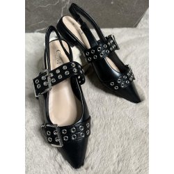Slingback Ballerina- Black
