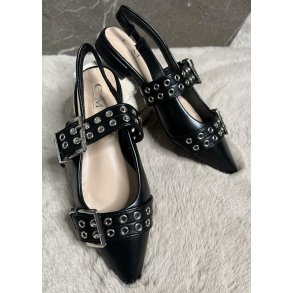 Slingback Ballerina- Black