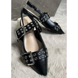 Slingback Ballerina- Black
