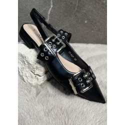Slingback Ballerina- Black