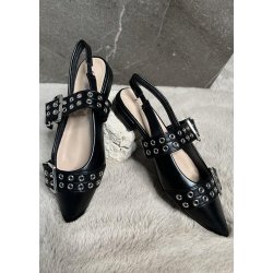 Slingback Ballerina- Black