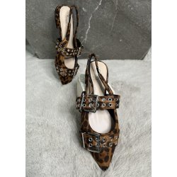 Slingback Ballerina-Leo