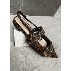 Slingback Ballerina-Leo