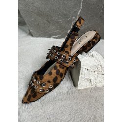 Slingback Ballerina-Leo