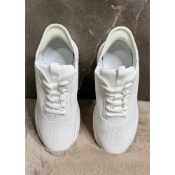 Slip-on Elastisk Sneakers-White