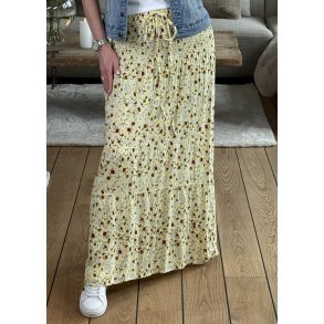 Small Flower Skirt Dress- Yellow