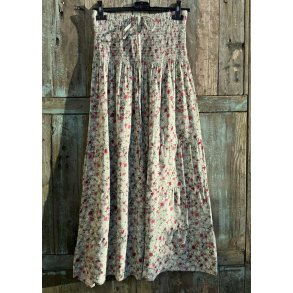 Small Flower Skirt Dress- Mint Green