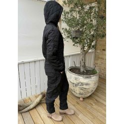 Sorita Quilted Jumpsuit - Black