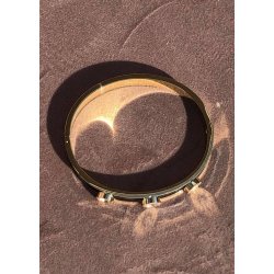 Stone Bracelet Black- Gold