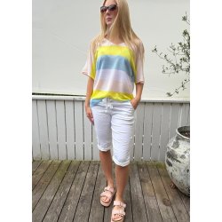 Stretchy Capri Pants- white