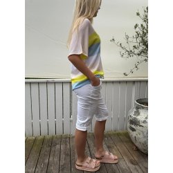 Stretchy Capri Pants- white