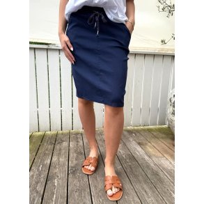 Stretchy Skirt- Navy