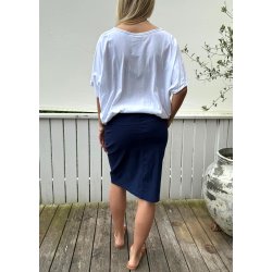 Stretchy Skirt- Navy