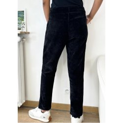 Stretchy Velvet Pants- Black PRE-ORDRE