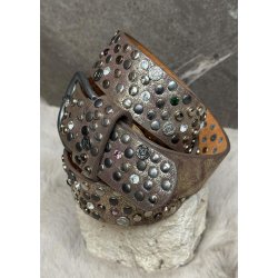 Studded Belt Sa150- Gold