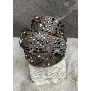 Studded Belt Sa150- Taupe