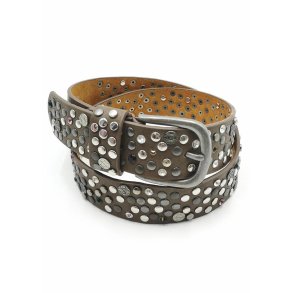 Studded Belt Sa150- Taupe