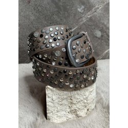Studded Belt Sa150- Taupe