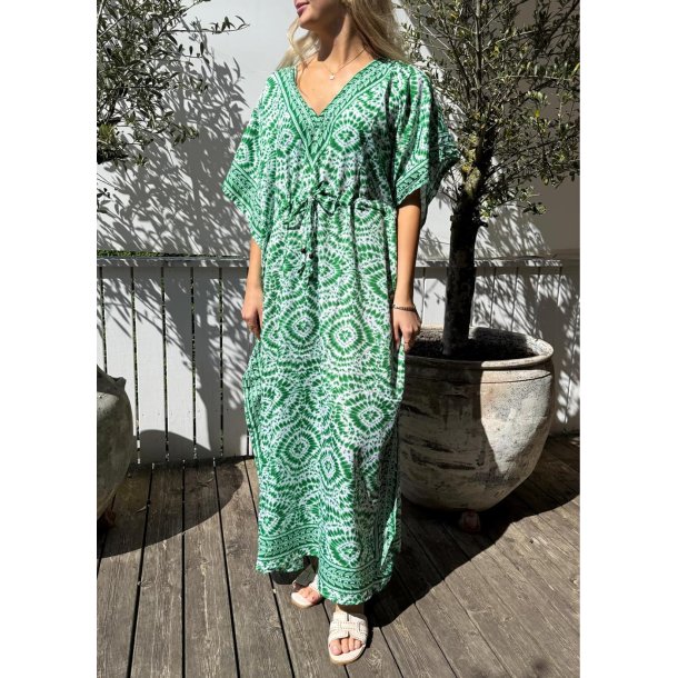 Sumel Summer Kaftan- Green
