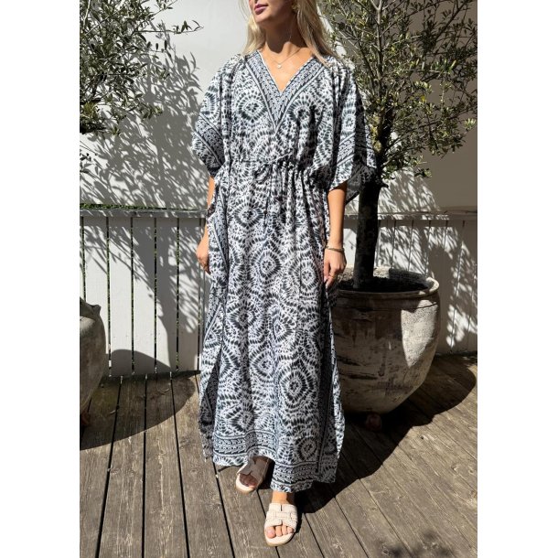 Sumel Summer Kaftan- Dark Grey