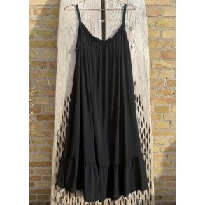 Summer Strap Dress- Black