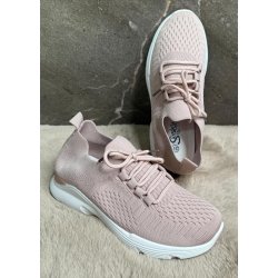 Suredelle Stretchy Sneakers-Rose