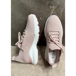 Suredelle Stretchy Sneakers-Rose