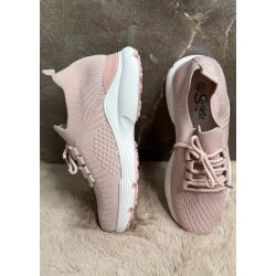 Suredelle Stretchy Sneakers-Rose