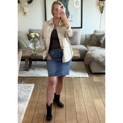 Tali Ami Skirt- medium vintage blue