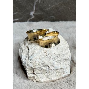 Tara Hoops 5,5 cm- Gold